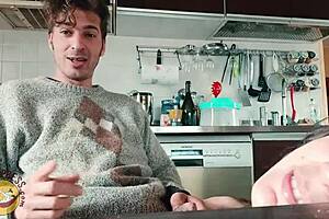 Valentine's Breakfast Blowjob Cum Surprise!