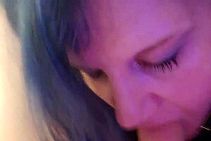 Amateur Girl Sucking That Big Tattooed Dick!