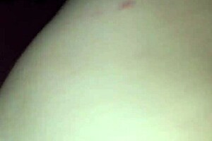 Admiring the beautiful mexican girl's fat ass while slapping her legs for the first time