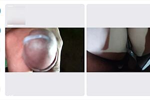 Couldn't Hold Back and Finished Quickly on Video Call