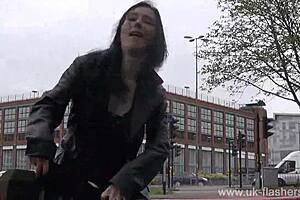 I flash and masturbate in public.