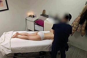 Wow! Shy Japanese Girl Fucked Hard in Perfect Body Massage