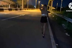 My wife banging a stranger on the street for the first time!