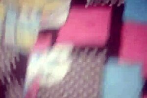 Small colombian model shows skills in homemade video