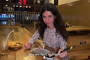 Can a skinny ebony shoplifter handle a hard banging by the cop?