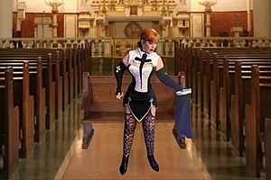 granny superior nun mary carmen gets sacrilegious pussy licking in lingerie!