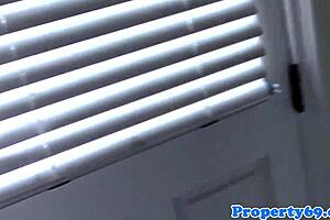 Watch this realtor strip in lingerie for commission