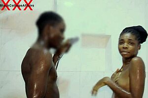 Student's wet body before sex