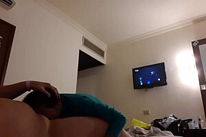 Intensely Fucked Girlfriend's Mouth In Hotel Room