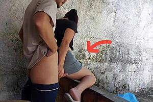 Maid fucks my big cock while wife is away