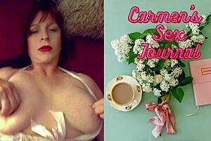 Granny Velma Dinkley Goes Wild with Dildo in Private Dicktective Session