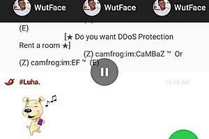 Amateur Girl Performs On Camfrog Webcam.