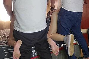 hey, let's swap girlfriends and finish in the same tight hole! 😜