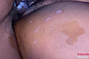 Big black booty tries first time sex with huge passion! 🍑