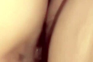 Wife's Hairless Pussy Explored By Teen Cock