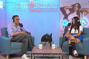 Gemma Leone reaches five orgasms with vibrator until legs shake on podcast