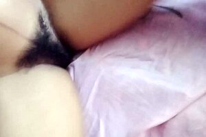 stepsister fantasy - she play with her horny pussy in softcore interview