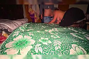 Divorced milf thought the light was a lamp while fucking after drinks