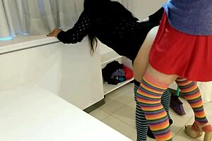 cleaning girl screams 'fuck my big ass!'