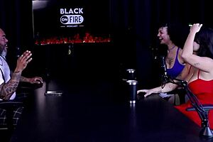 I Watched This Slut Dance Sensually In Sheer Red After Her Art Claim