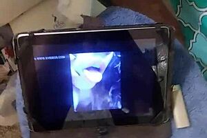 tribute to angeles del mar with solo masturbation