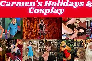 Catgranny Sucks Superman's Cock Deep