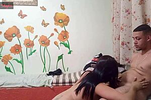 Dancing funk leads to hardcore fucking with big ass