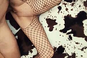 Watch this russian mature couple's homemade anal assfucking in stockings and lingerie