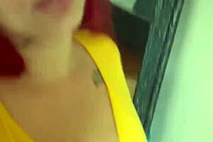 Suck my big cock or I'll show the video to your boyfriend