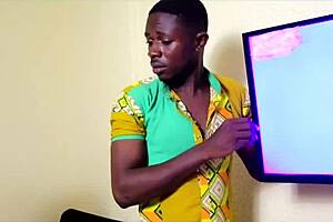 Oral Twins Bareback Fuck In Africa