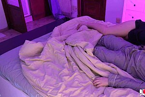 Pretty MILF stepmom sucks stepson's cock and wants to fuck him