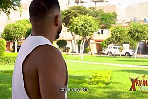 Muscular trainer slaps and fucks young latina hard 😈