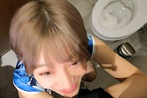 Crazy woman pushes back overflowing cum in hardcore cowgirl creampie