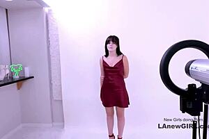 Shy Teen Brunette Gets Fucked In A Modeling Audition