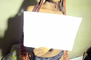 Amateur Solo Masturbation Verification With Tits