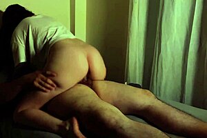 my new stepfather cums in five seconds when i start moving my big ass on him