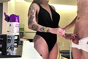 I went for coffee and ended up fucking my hot sister-in-law in the kitchen!