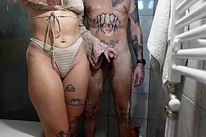 I saw him jerking off and couldn't resist joining