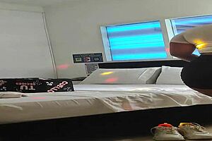 mature latina milf cheats on husband with step-nephew deepthroat and rimjob