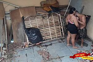 Chubby Hot Girl Giving Ass To Brother-In-Law In Abandoned House