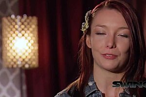 my sensual girlfriend is so excited to join the group orgy tonight