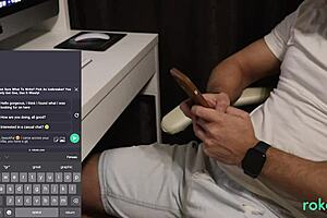 Husband's friend drills my tight ass in doggystyle while I ride hard