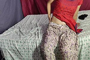 big boobs desi milf maid stripped by saheb in blindfolded domination