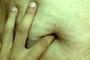 Tenderly Exploring a Latina Milf's Belly Button with Passionate Massages