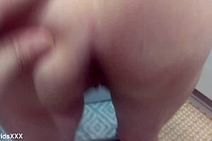 Mature Woman Fucked Hard in Bathroom Close-Up!