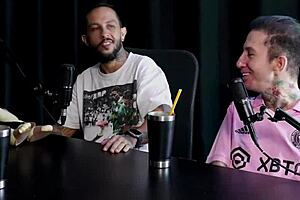 Sensual morena performs on stripper pole showing her beautiful breasts