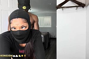 Wow, that sexy booty chick uses a dildo then gets fucked by a real cock!