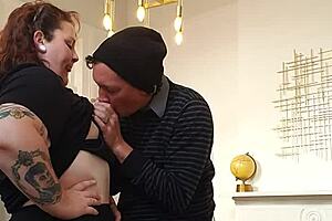 I Spied On This Beautiful Bbw Sucking Cock On Hidden Cam