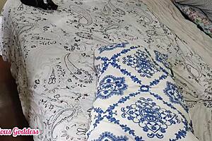 Curious Goddess - Pregnant Step Mom’s Big Ass Footjob?