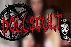 bdsm pussy licking and rimjob on violet doll